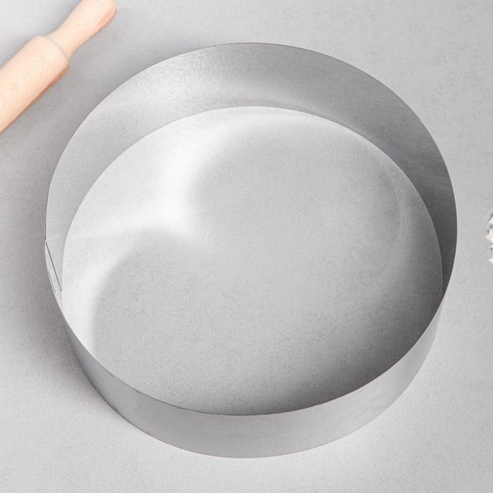 Форма для выпечки и выкладки &laquo;Круг&raquo;, h-8,5, d-28 см