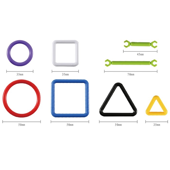 Конструктор обучающий &laquo;Палочки&raquo;, 173 детали