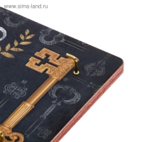 Ключница настенная мелованая &laquo;Счастья в дом&raquo;, 13 х 13 см.