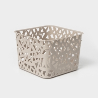 Корзина для хранения, 20,5&times;20,5&times;14,5 см, цвет МИКС