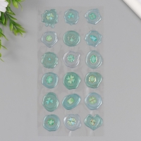 Наклейки для творчества пластик "Удачные богатства" 9,3х20,4 см