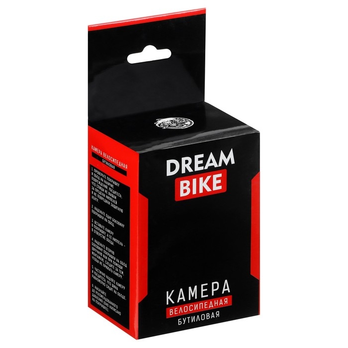 Камера Dream Bike 10"x1.75-1.95", изогнутый AV, бутил