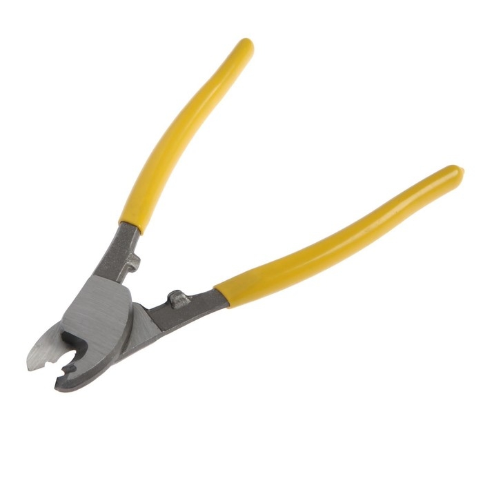 Кабелерез ТУНДРА, сталь 55, для цветных металлов до 4 мм, обрезиненные рукоятки, 200 мм Кабелерез ТУНДРА, сталь 55, для цветных металлов до 4 мм, обрезиненные рукоятки, 200 мм