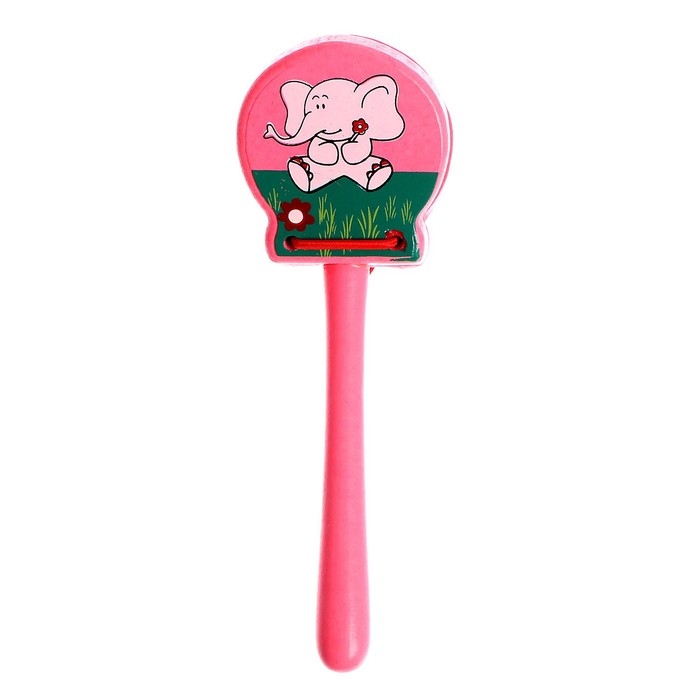 Игрушка музыкальная колотушка &laquo;Зверята&raquo;, МИКС