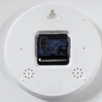 Часы настенные, интерьерные, 29 × 29 см, бесшумные, черные Часы настенные, интерьерные, 29 × 29 см, бесшумные, черные