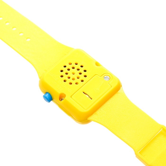 Часы музыкальные &laquo;Трансформеры&raquo;, звук, цвет жёлтый