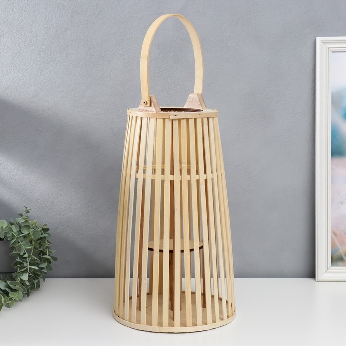 Подсвечник дерево на 1 свечу Подсвечник дерево на 1 свечу "Экология" 40х25х25 см