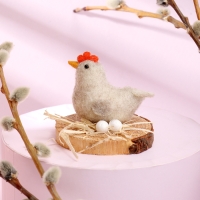 Пасхальный декор «Курочка» 8 × 8 × 7 см Пасхальный декор «Курочка» 8 × 8 × 7 см