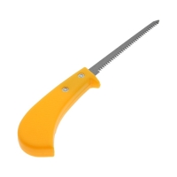 Ножовка по дереву ТУНДРА, заточка 2D, пластиковая рукоятка, 15-16 TPI, 120/240 мм