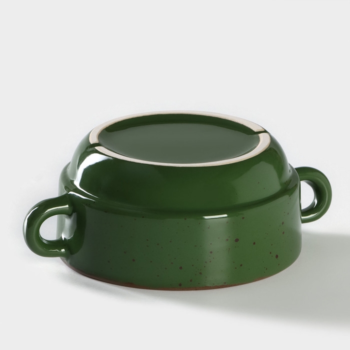 Бульонница Punto verde, 300 мл, d=11,5 см, цвет зелёный