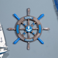 Сувенир интерьерный "Штурвал" 34см Сувенир интерьерный "Штурвал" 34см