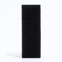 Губка прямоугольная для фильтра № 2, ретикулированная 30 PPI, 6 х 4 х 11 см, черная