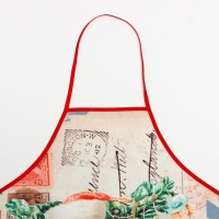 Кухонный новогодний набор Доляна"Новый Год", фартук 70х80 см, прихватка17х17см,варежка-прихватка 26х16см Кухонный новогодний набор Доляна"Новый Год", фартук 70х80 см, прихватка17х17см,варежка-прихватка 26х16см