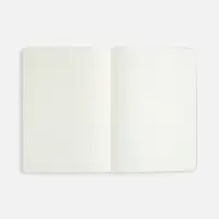 Ежедневник Doppio, недатированный, черный с красным