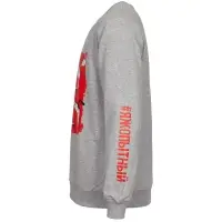 Толстовка &laquo;Яжопытный&raquo;, серый меланж, размер M