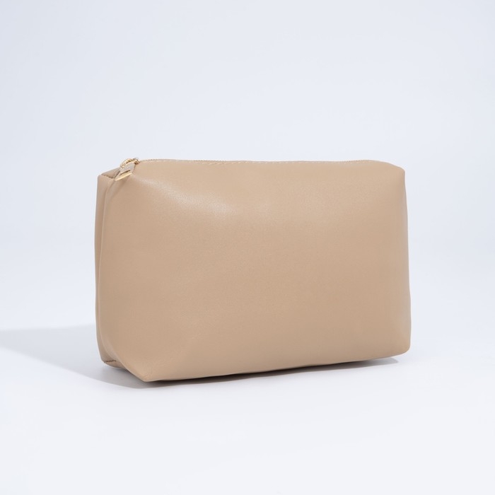 Сумка-мешок на магните, косметичка на молнии, цвет бежевый Сумка-мешок на магните, косметичка на молнии, цвет бежевый