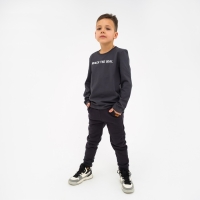 Футболка детская с дл.рук. KAFTAN "Trendy" р.38 (146-152), серый