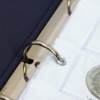 Альбом для монет на кольцах 225 х 265 мм, "Монеты СССР регулярного выпуска 1961-1991", обложка ламинированный картон, 6 листов и 6 цветных картонных вставок Альбом для монет на кольцах 225 х 265 мм, "Монеты СССР регулярного выпуска 1961-1991", обложка ламинированный картон, 6 листов и 6 цветных картонных вставок