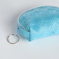 Кошелёк женский на молнии, цвет голубой Кошелёк женский на молнии, цвет голубой