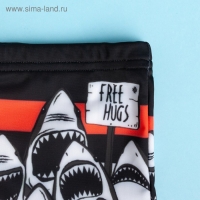 Плавки купальные для мальчика KAFTAN «Акулы», рост 110-116 (32), цвет чёрный Плавки купальные для мальчика KAFTAN «Акулы», рост 110-116 (32), цвет чёрный