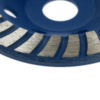 Чашка алмазная зачистная ТУНДРА, TURBO, 125 мм Чашка алмазная зачистная ТУНДРА, TURBO, 125 мм