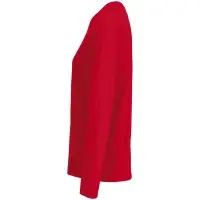 Футболка с длинным рукавом женская Monarch Women, красная, размер M