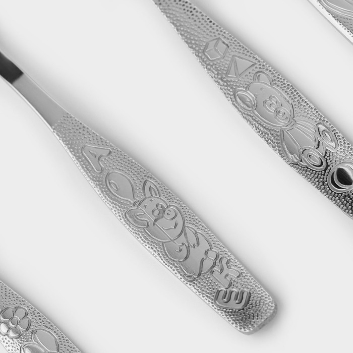 Набор 4 предмета &laquo;Непоседа&raquo;, 2 мм, в картонной коробке с прозрачной крышкой