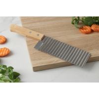 Нож для фигурной резки Доляна, 27×6 см, цвет серебристый Нож для фигурной резки Доляна, 27×6 см, цвет серебристый