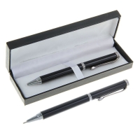 Ручка подарочная, шариковая "Директор" в кожзам футляре, поворотная Ручка подарочная, шариковая "Директор" в кожзам футляре, поворотная