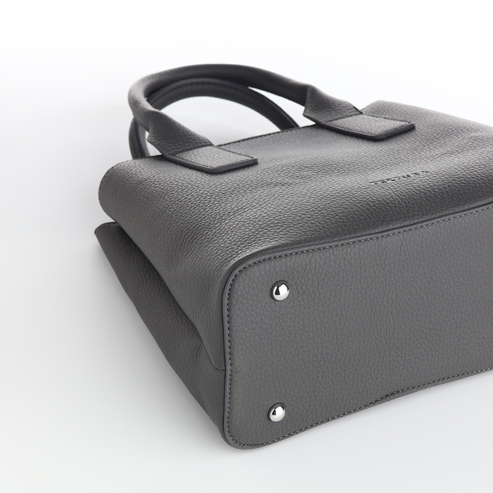 Сумка женская на молнии, TEXTURA, средний размер, цвет серый Сумка женская на молнии, TEXTURA, средний размер, цвет серый