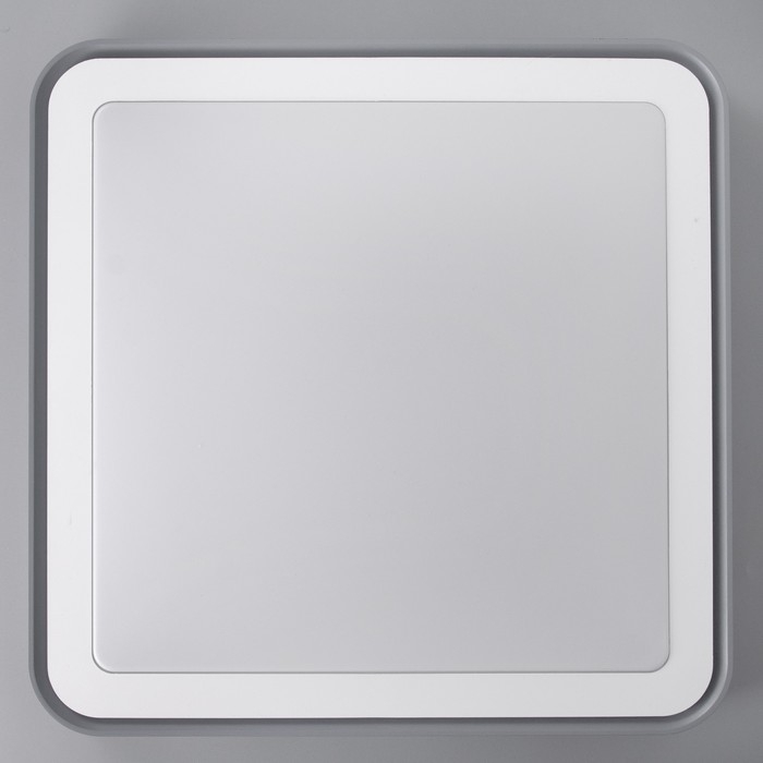 Люстра с ПДУ "Арко" LED 80Вт 3000-6000К бело-шоколадный 50х50х8 см