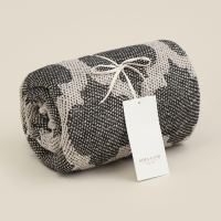 Плед SL Home "Марокко" 125*150 см, цв.серый, 100% хлопок Плед SL Home "Марокко" 125*150 см, цв.серый, 100% хлопок