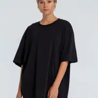 Футболка оверсайз &laquo;Внутренний Рим&raquo;, черная, размер XS/S