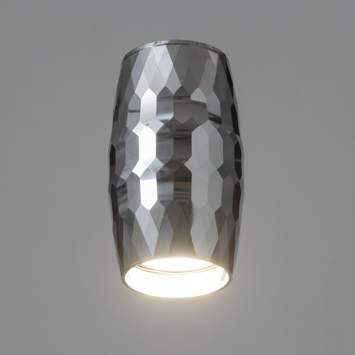 Светильник Светильник "Баррел" GU10 серебро 6х6х12 см