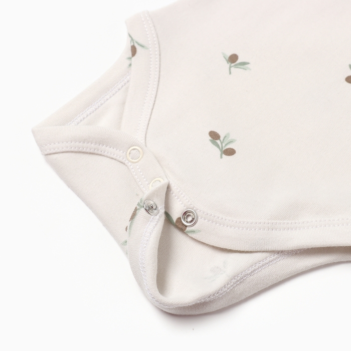 Боди с крылышками Крошка Я Olives, р. 74-80, молочный