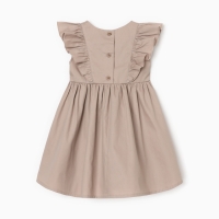 Платье для девочки MINAKU, цвет бежевый, рост 104 см