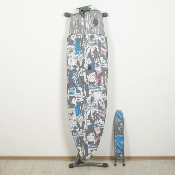 Доска гладильная Nika &laquo;Ника 11 тефлон&raquo;, 123&times;40 см, регулируемая высота до 100 см, рисунок микс