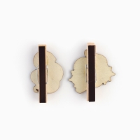 Новогодний магниты-прищепки &laquo;Новый год: Волшебных моментов черное золото&raquo;, 7 х 12,7 х 1,5 см