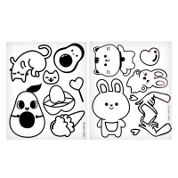 Дождевик раскраска «Тренды» (110-130 см) Дождевик раскраска «Тренды» (110-130 см)