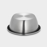 Миска из нержавеющей стали «Проф», 2,3 л, 22×9 см, матовая, толщина стали 0,6 мм Миска из нержавеющей стали «Проф», 2,3 л, 22×9 см, матовая, толщина стали 0,6 мм