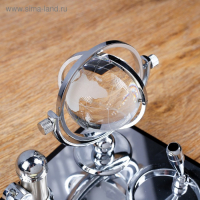 Набор настольный 4в1 с визитницей, черное дерево Набор настольный 4в1 с визитницей, черное дерево