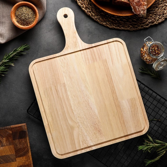 Доска для подачи &laquo;Дубрава&raquo;, 40&times;28 см, дуб