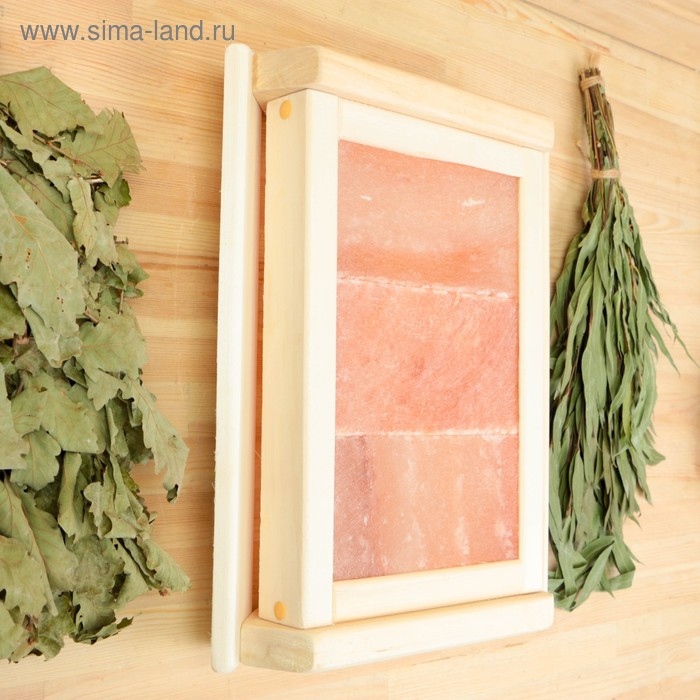 Абажур Абажур"Гималайская соль" 3 плитки 38х9х30см