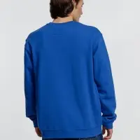 Свитшот унисекс Columbia, ярко-синий, размер XL