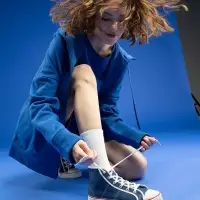 Толстовка унисекс H3, синяя, размер XS/S