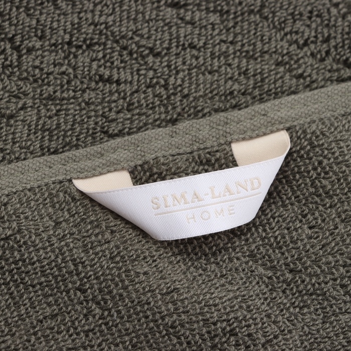 Полотенце махровое SL HOME: Basic Полотенце махровое SL HOME: Basic "Олива" 90х150 см, 100% хлопок, 530 г/м2