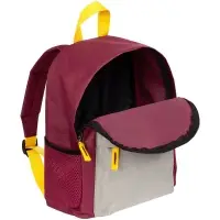 Рюкзак детский Kiddo, бордовый с серым Рюкзак детский Kiddo, бордовый с серым