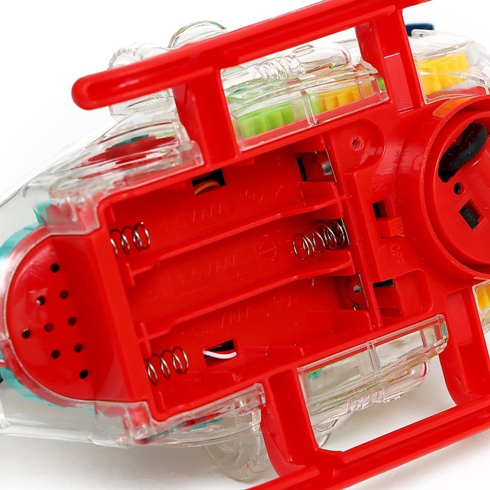 Вертолет «Шестерёнки», свет и звук, работает от батареек Вертолет «Шестерёнки», свет и звук, работает от батареек