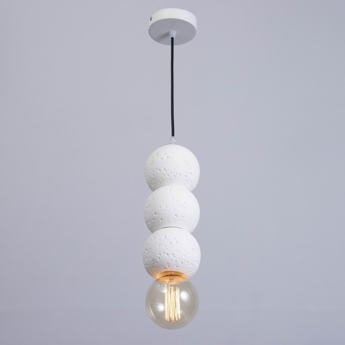 Светильник BayerLux Светильник BayerLux "Сноу-3" Е27 40Вт белый 10х10х35-100см