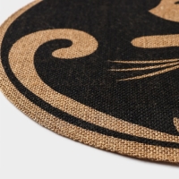 Салфетка сервировочная на стол «Инь и ян», 38×38 см Салфетка сервировочная на стол «Инь и ян», 38×38 см